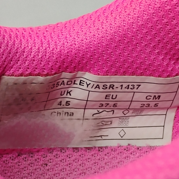 Women's Size 6.5 Vionic ADLEY Purple Pink Sneakers Gym Trainers Support Lace Up - Picture 16 of 16